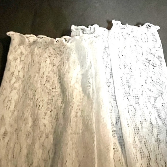 COPY - NWT FP Intimately Layered in Lace Leggings ivory sheer - Picture 8 of 11